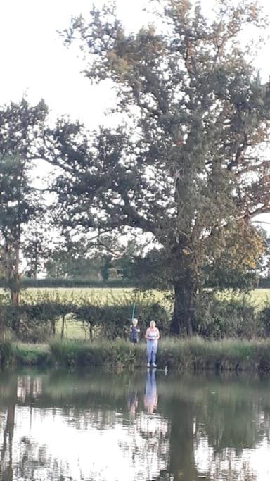 Gite A La Ferme, Avec Animaux, Fromages Et Nature Neuville-les-Decize Luaran gambar